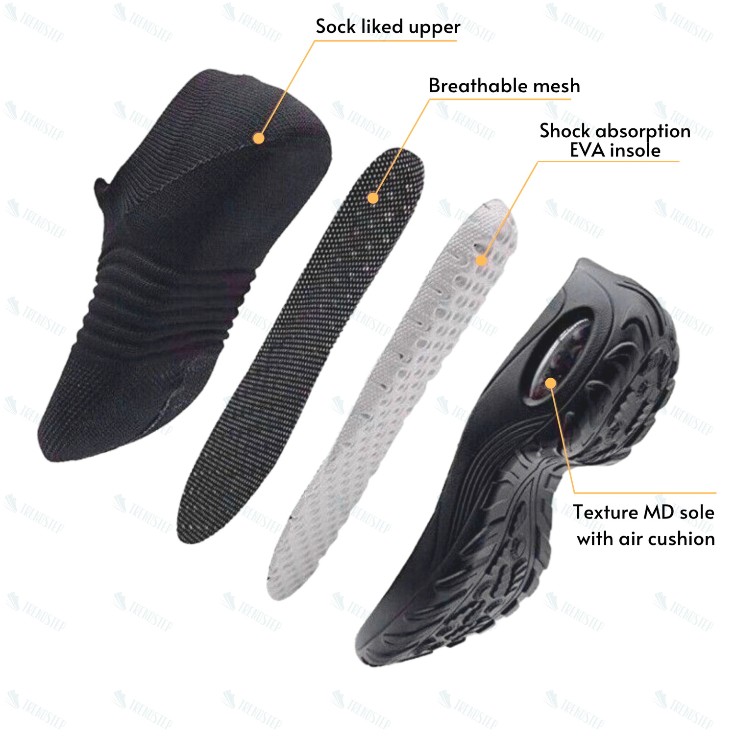 💥Hot Special Discount 60% OFF💥Breathable Walking Sneakers !