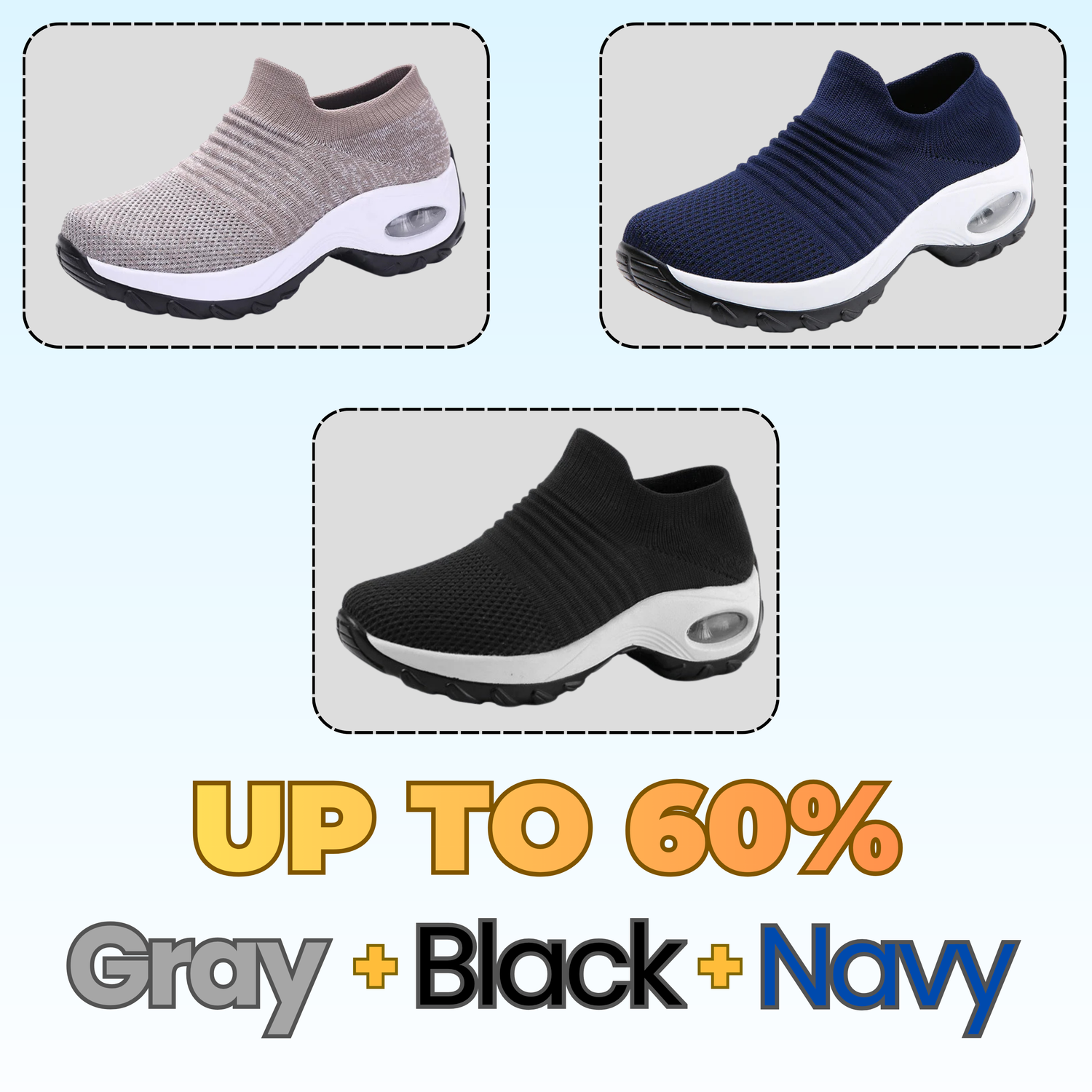💥Hot Special Discount 60% OFF💥Breathable Walking Sneakers !