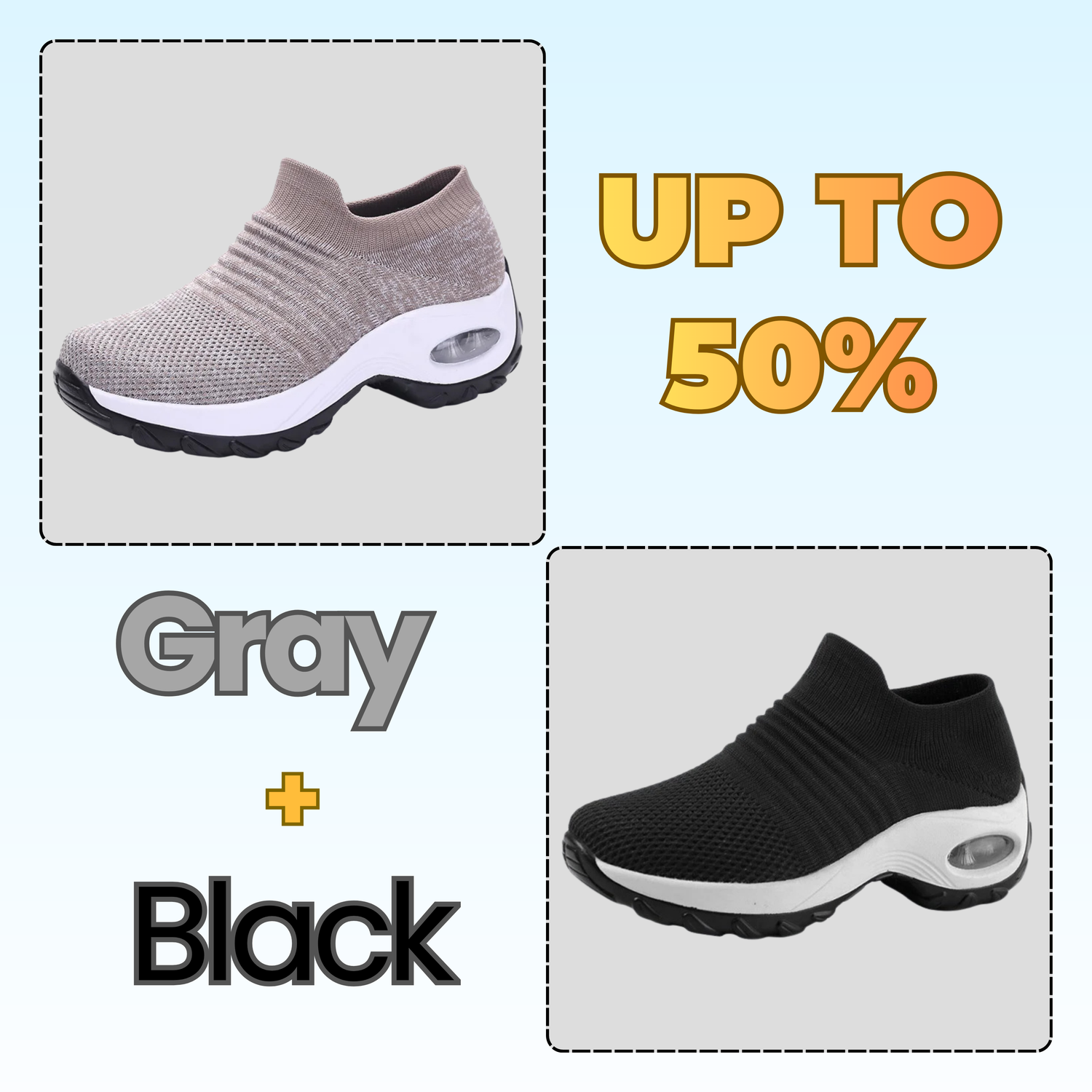 💥Hot Special Discount 60% OFF💥Breathable Walking Sneakers !