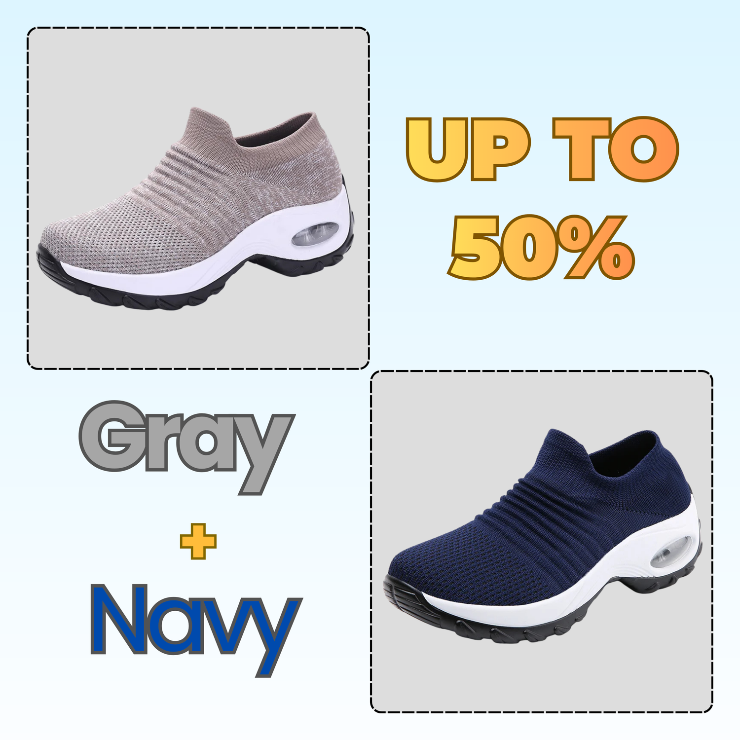 💥Hot Special Discount 60% OFF💥Breathable Walking Sneakers !