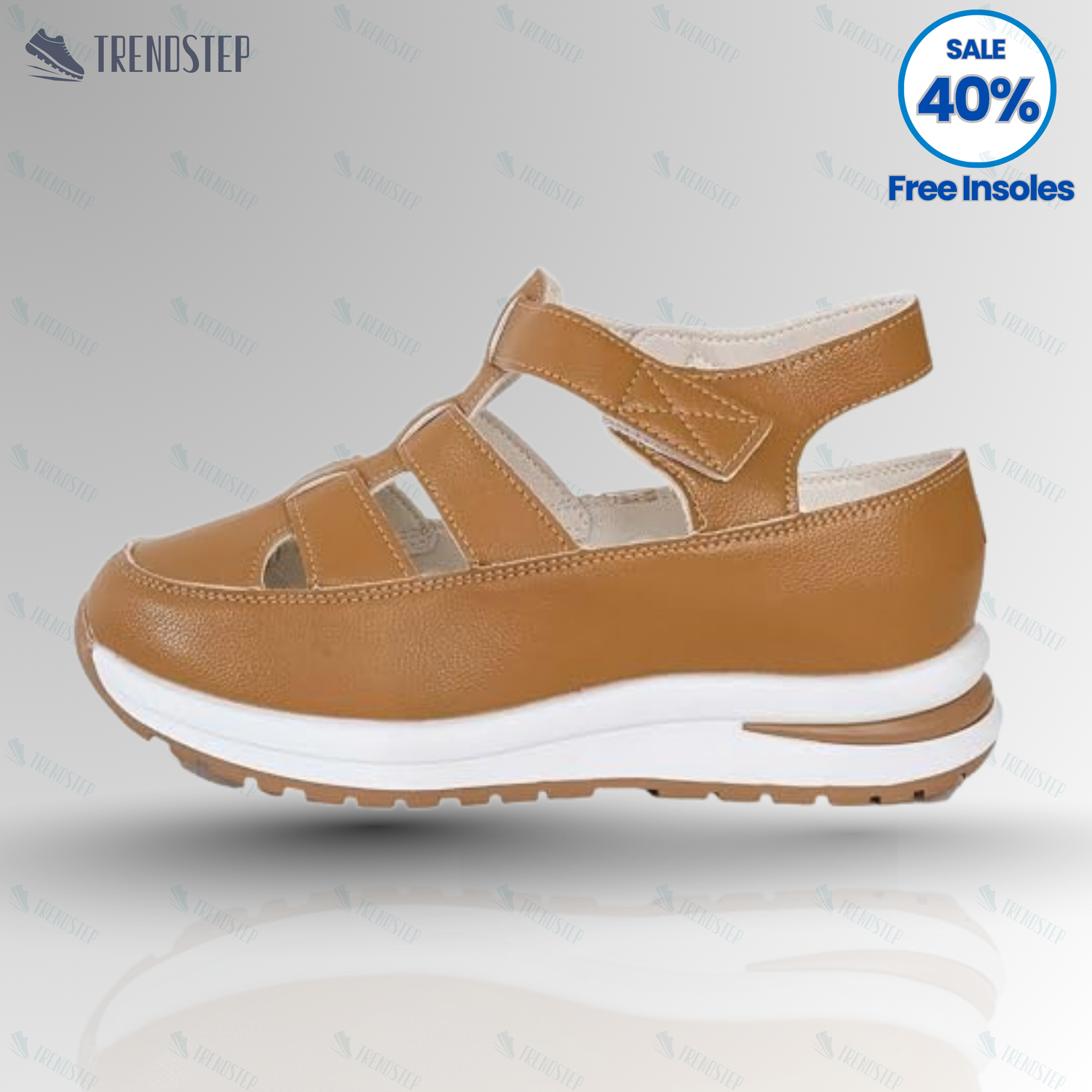 Breathable Cut Out Platform Sandals