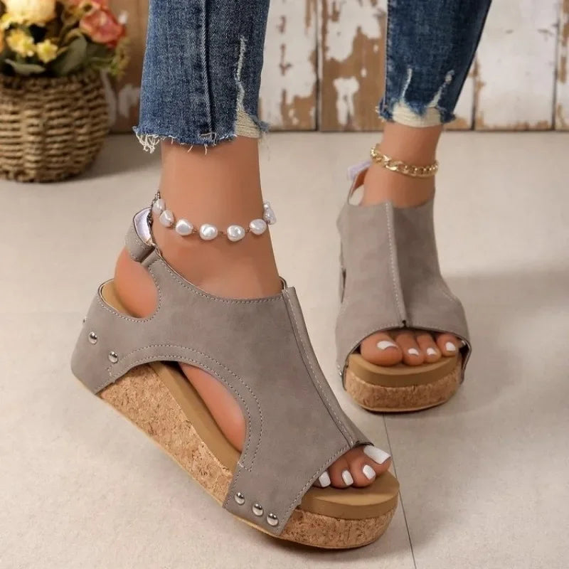 High-quality suede slippers