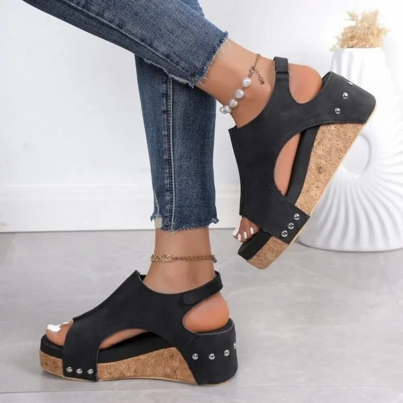 High-quality suede slippers