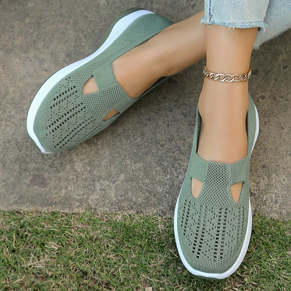 Air Mesh Slip-Ons