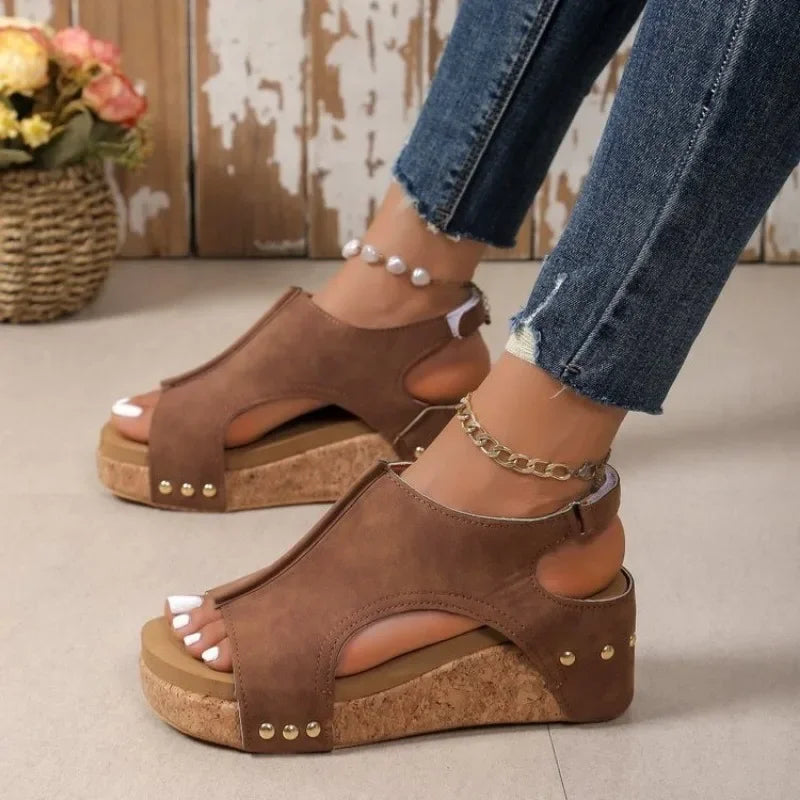 High-quality suede slippers