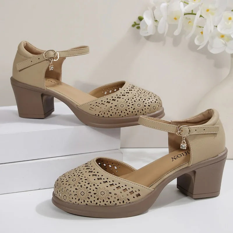 Genuine Leather Women Sandals