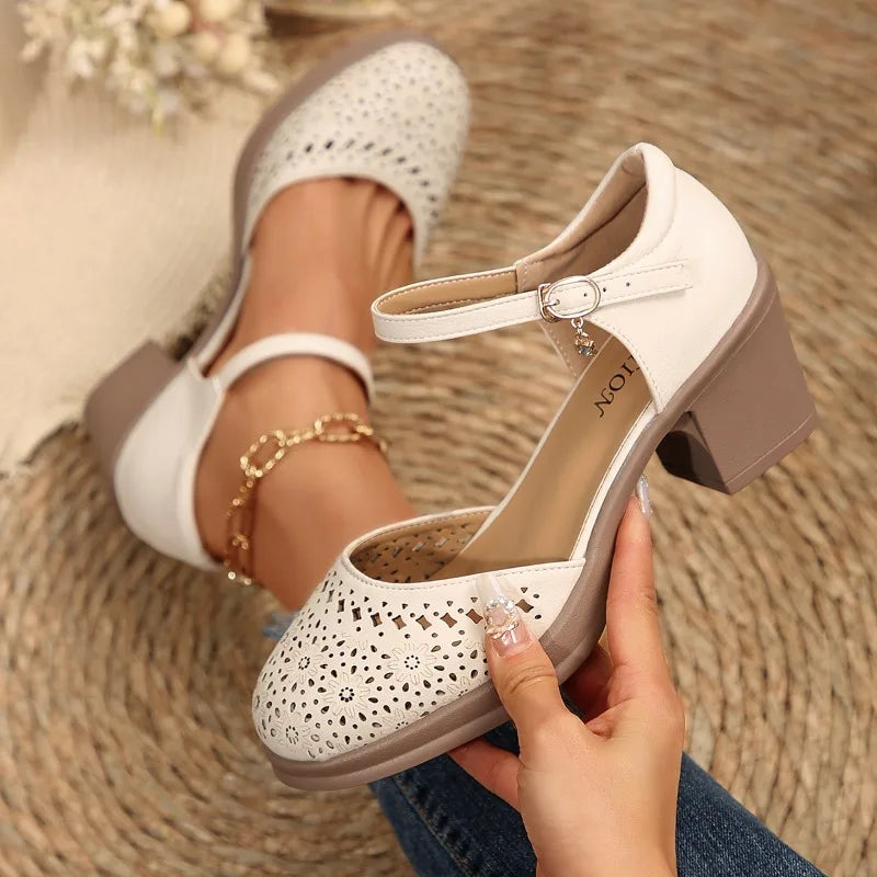 Genuine Leather Women Sandals