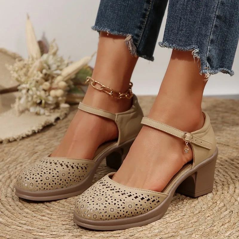 Genuine Leather Women Sandals