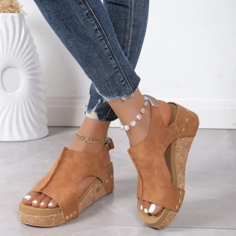 High-quality suede slippers