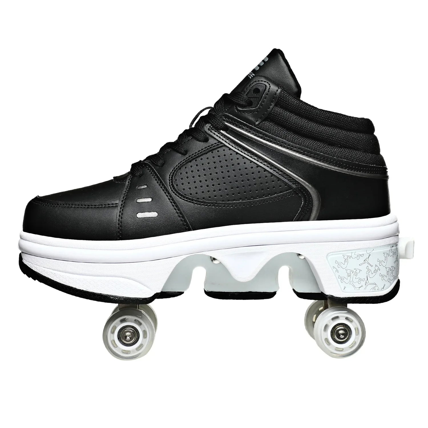 4 wheel deformable sneakers